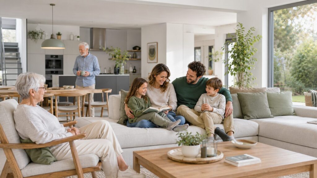 Mehrgenerationenwohnen in der Praxis: Häuser mit Raum für gemeinsame Zukunft - Eine Immobilie von BSC Immobilien