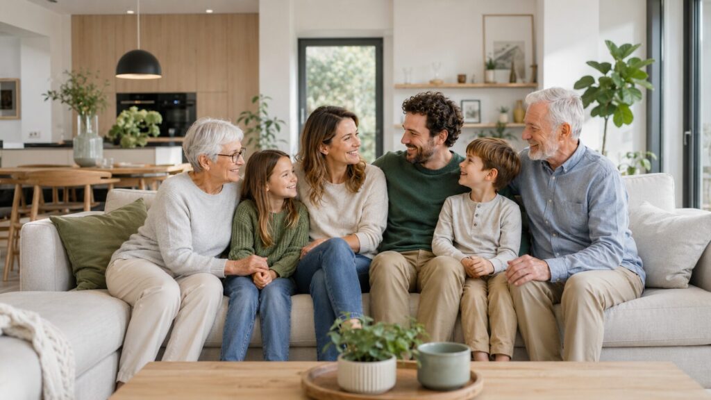 Studie: Mehrgenerationenwohnen liegt im Trend - Eine Immobilie von BSC Immobilien